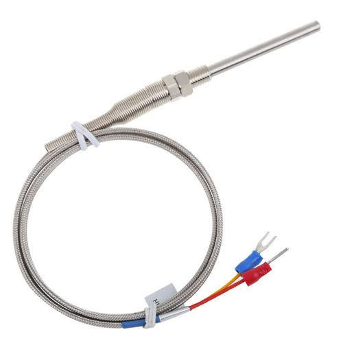 thermocouple of silver color